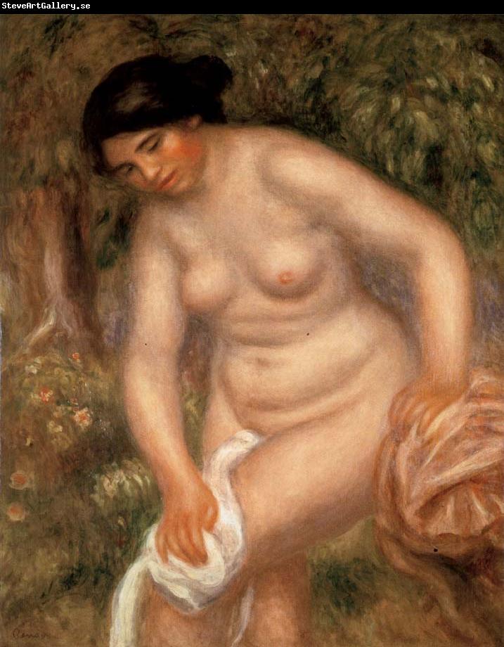 Pierre Renoir Bather Drying herself